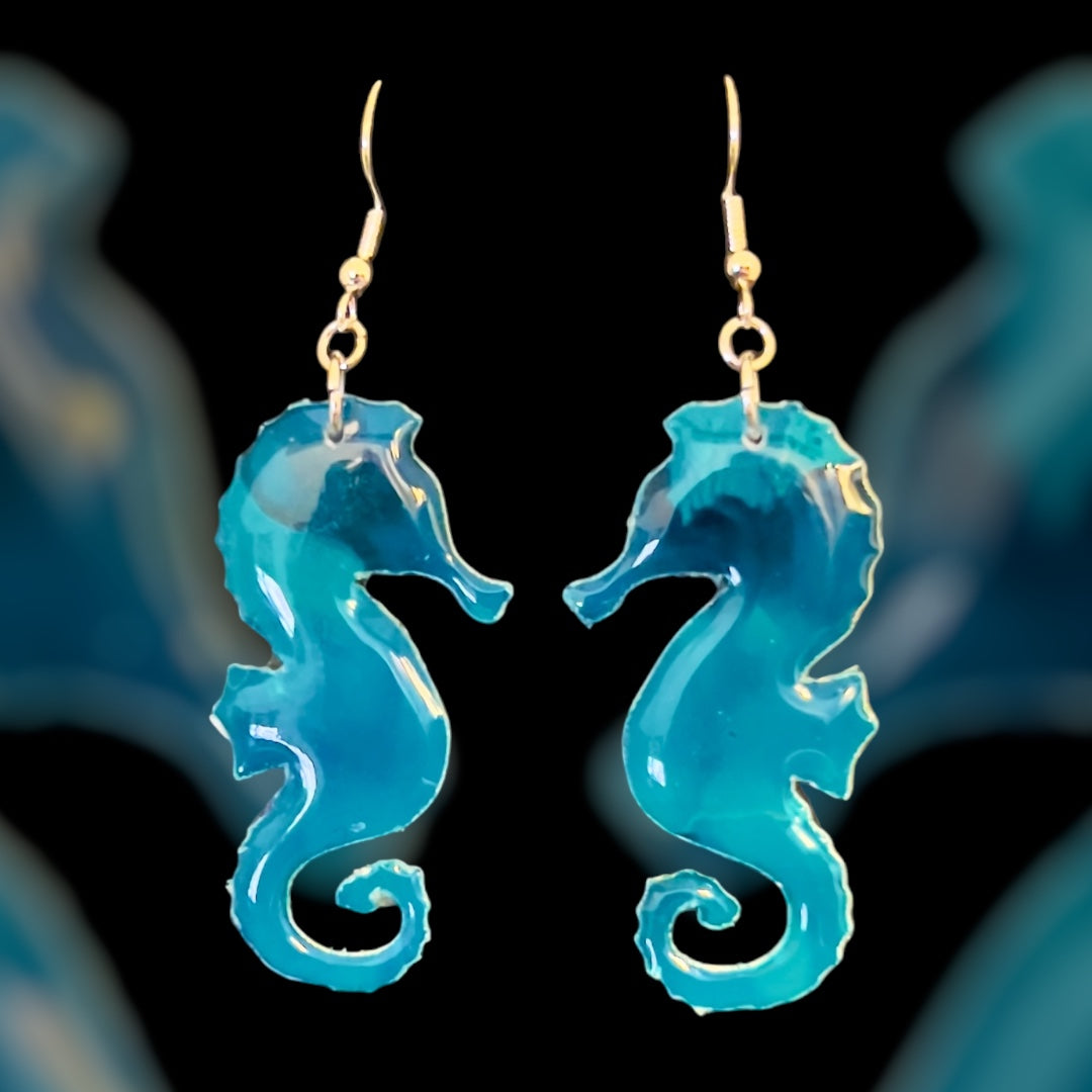 E25-002 Blue Seahorses