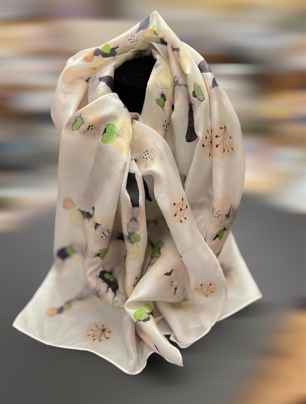 SS-079 Custom Peach and Salmon with black twig