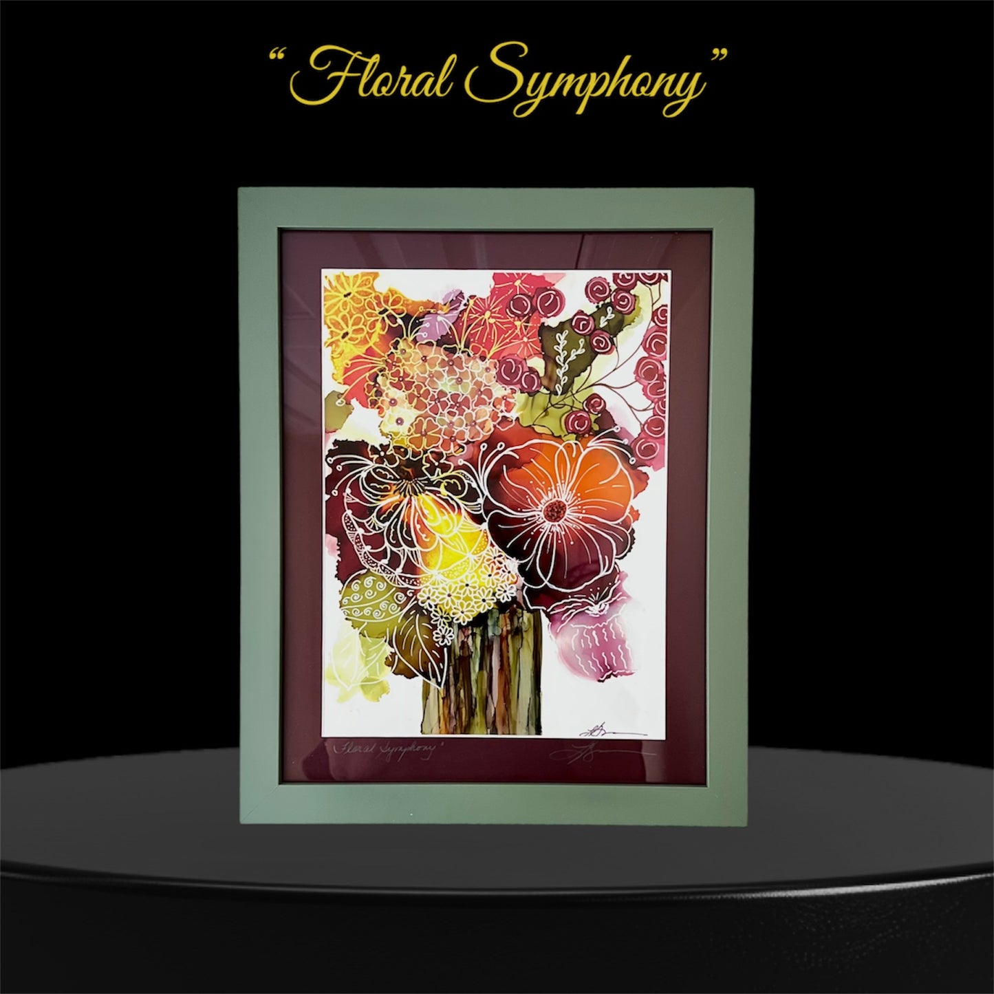 A25-22 - Floral Symphony