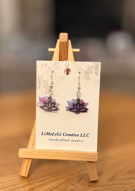 E25-163 Purple/Pink Lotus Silver #2