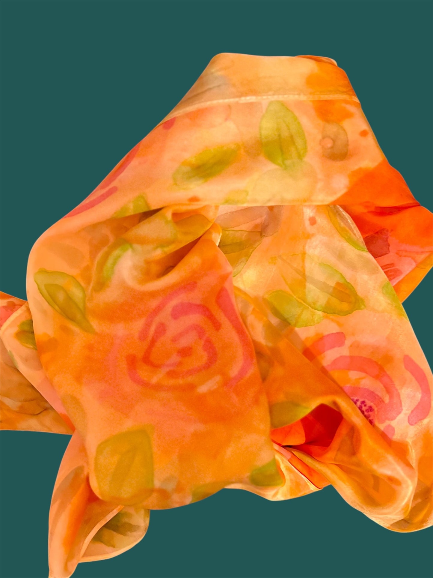 SS-083 Red Floral with Leaves #2