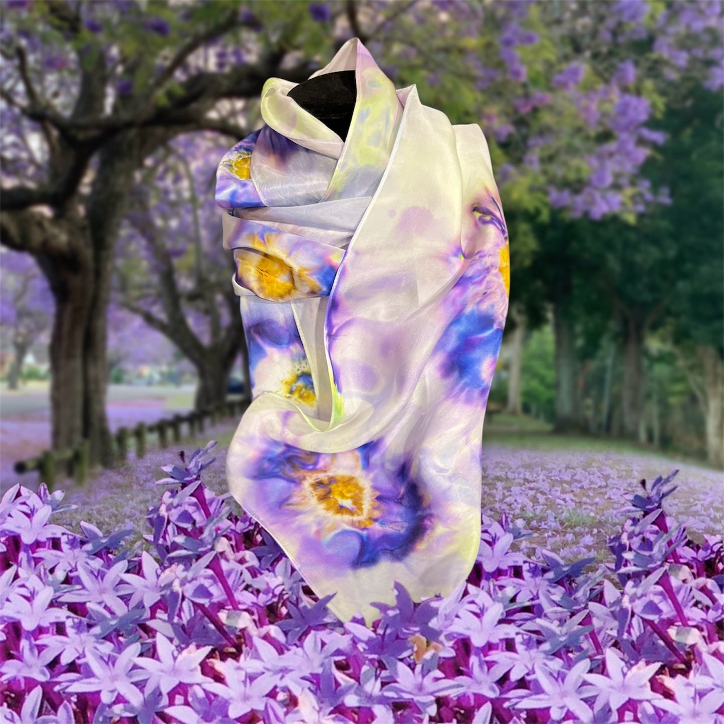 SS-081 Purple Orchid Splatter