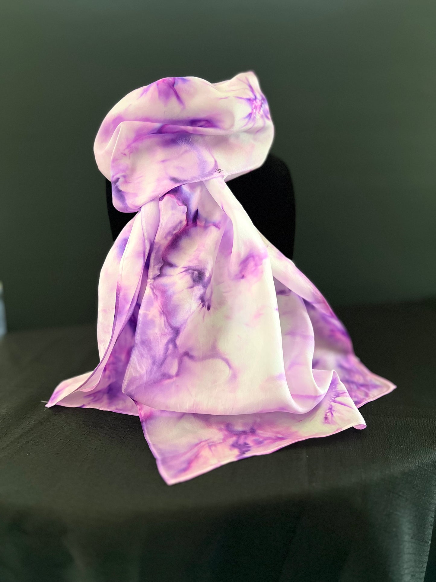 SS - 012 Silk Scarf Purple