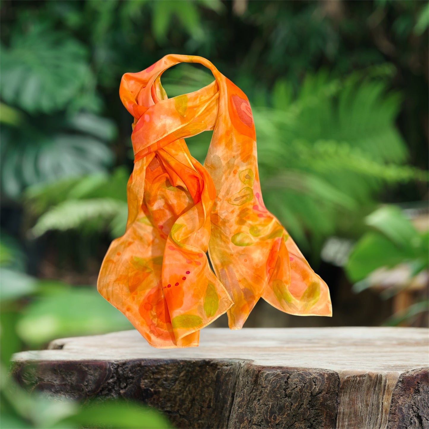 SS-083 Red Floral with Leaves #2