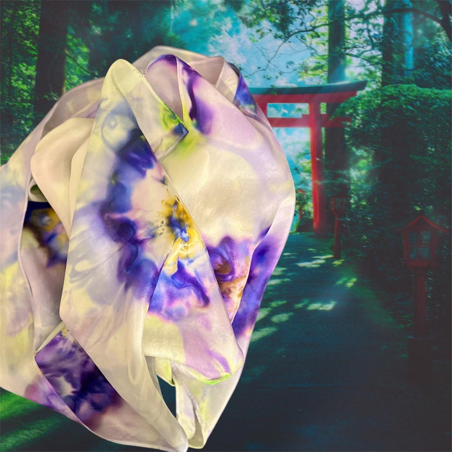 SS-081 Purple Orchid Splatter