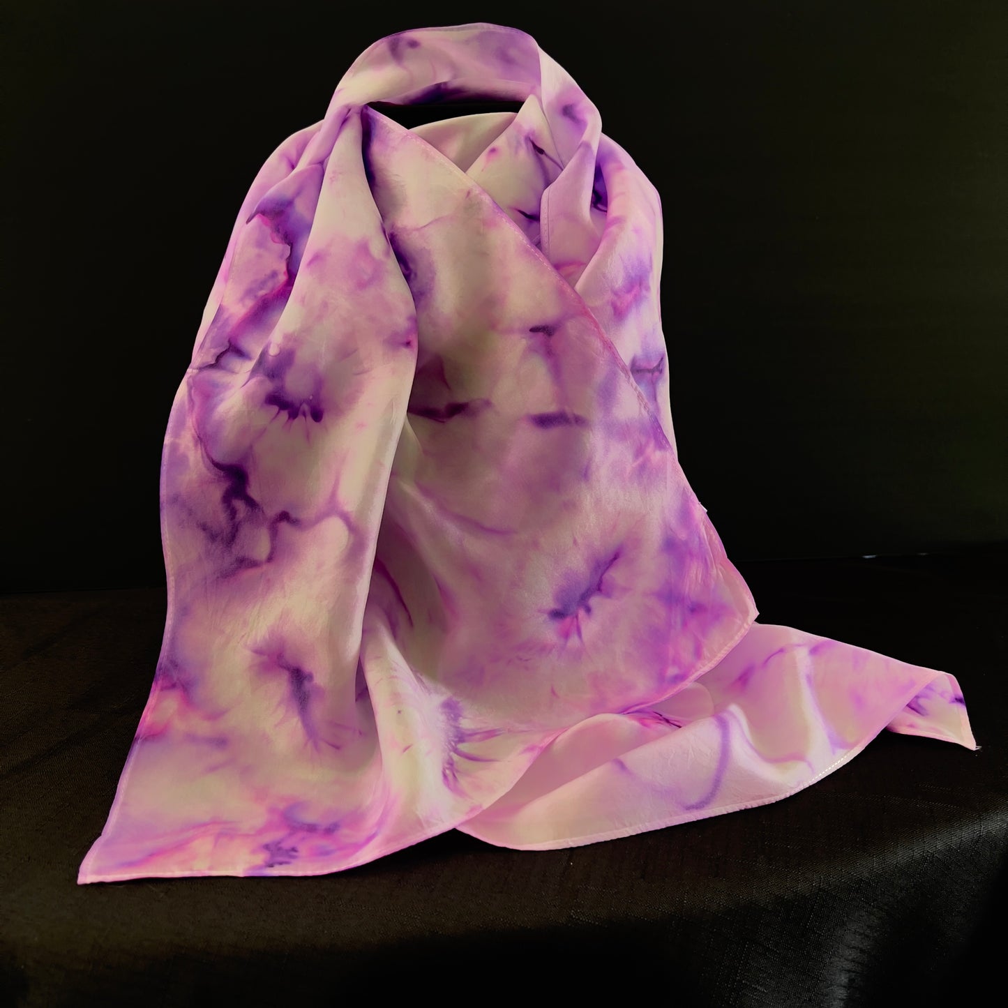 SS - 012 Silk Scarf Purple