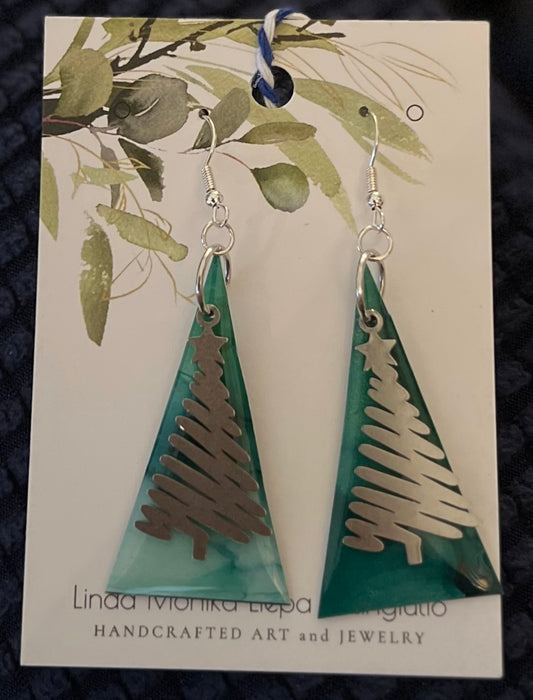 E188-Christmas Tree Silver A