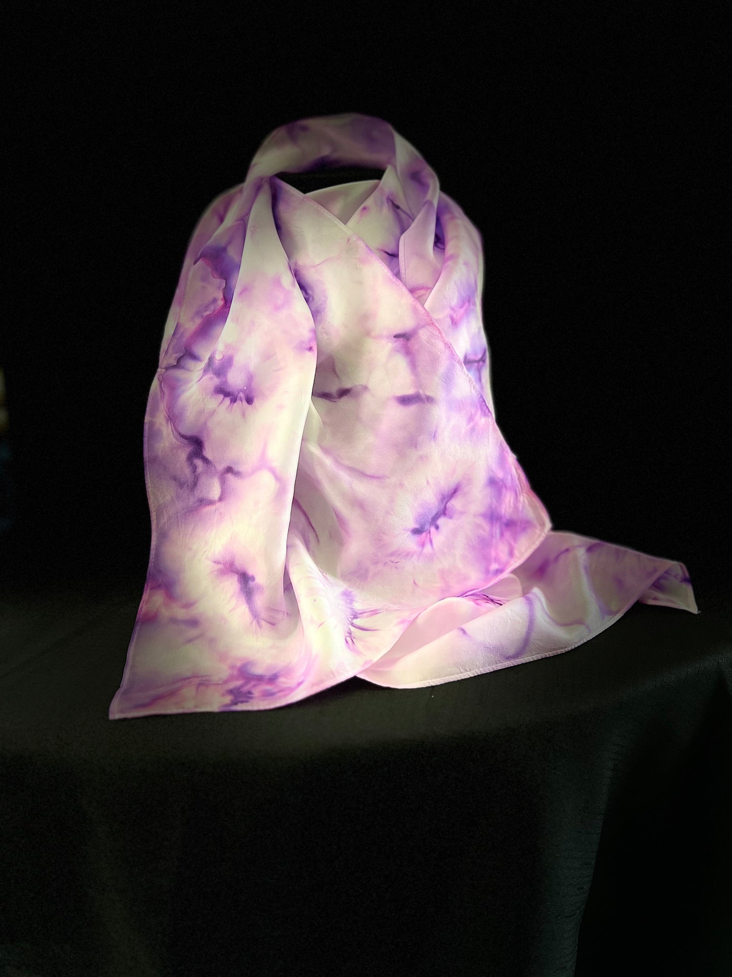 SS - 012 Silk Scarf Purple