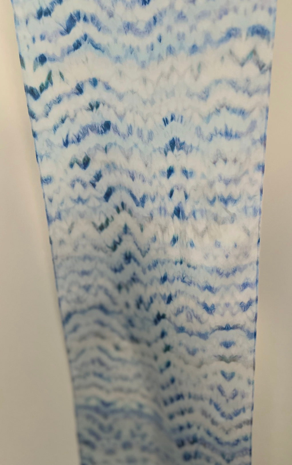SS-063 Bayou Blue and Yonder Blue with Shibori Folding Technique
