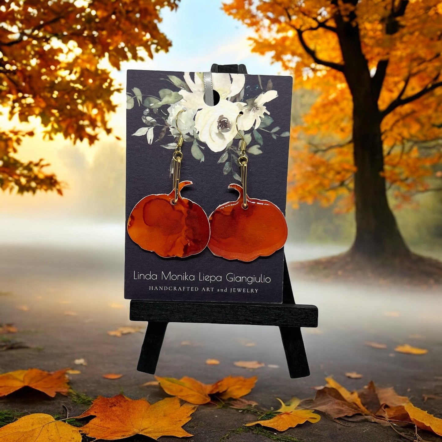 E092-Pumpkin Small Round