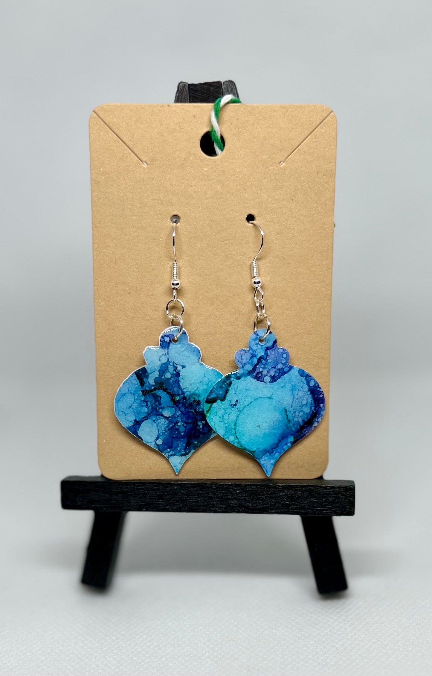 E155-Blue Wide Marbled #2 - Blues