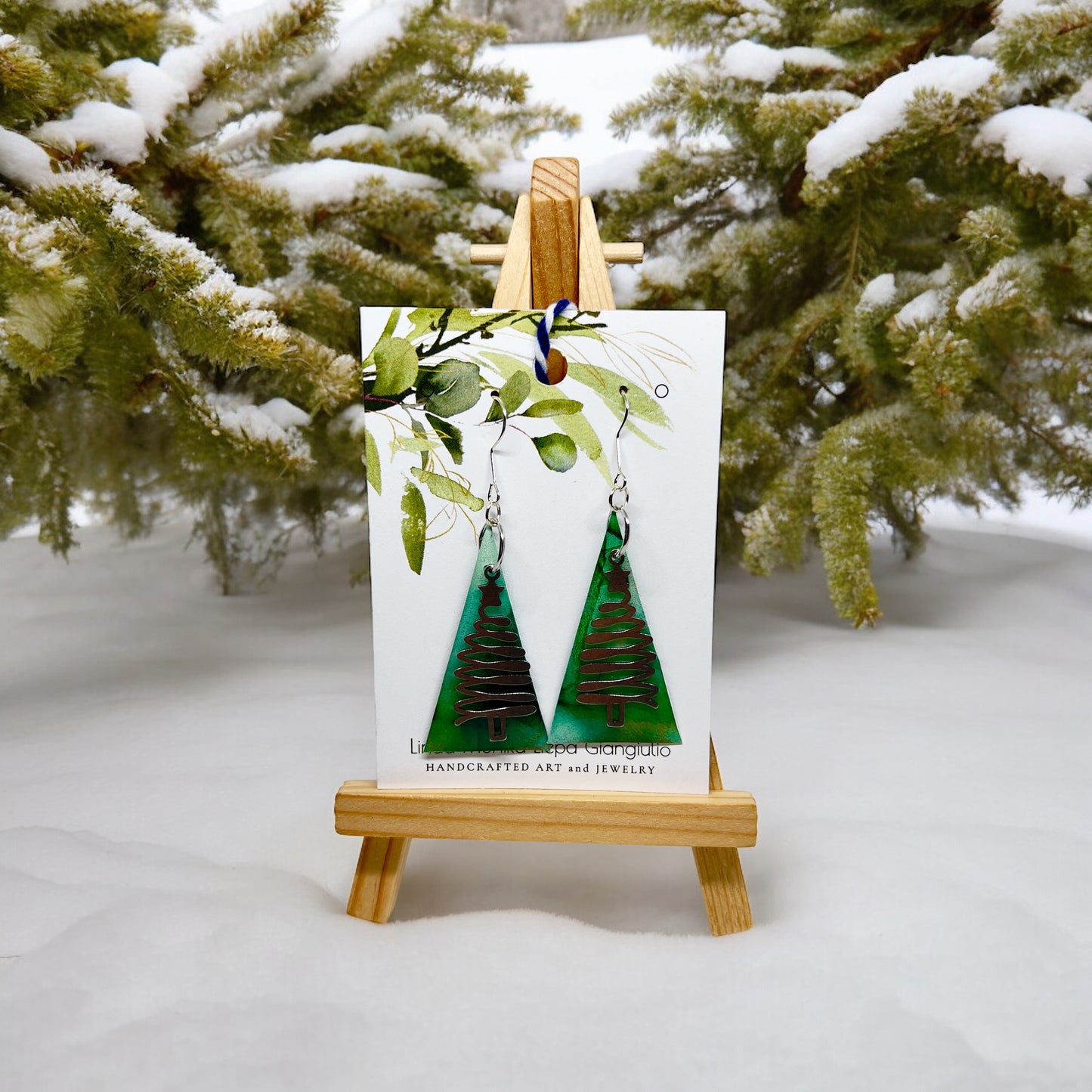 E189-Christmas Tree Silver B