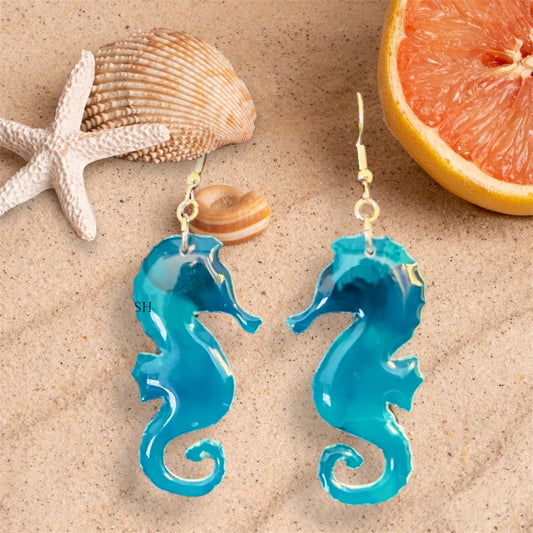 E25-002 Blue Seahorses