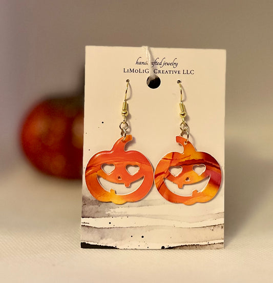 E25-088 Small Love Eyes Jack o Lantern #1