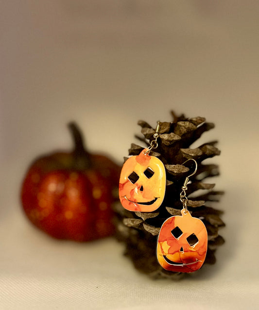 E25-101 Small Smirky Jack o Lantern #1