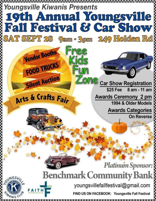 Youngsville Fall Festival and Car Show