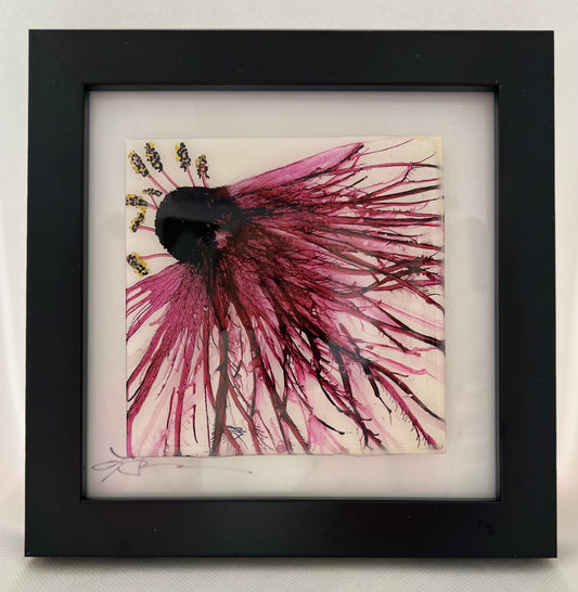 T17 - Pink Spiky Funk Flower