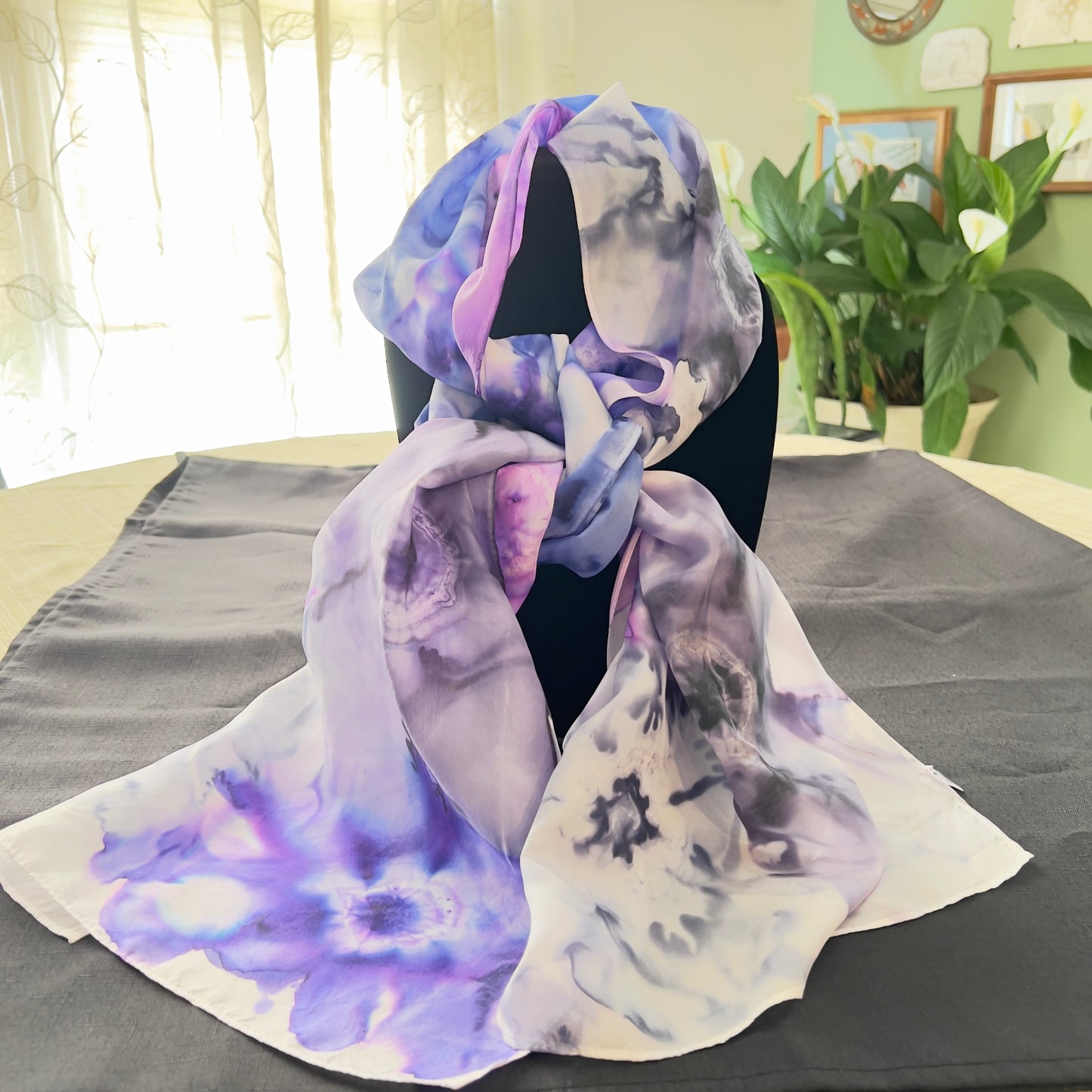 SS - 019 Purple and Blue Floral