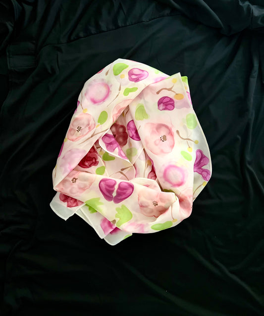 SS-057 Pink and Red Floral Garden