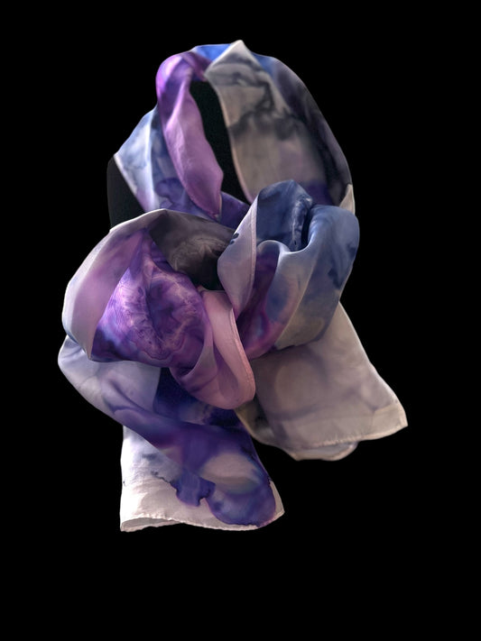 SS - 019 Purple and Blue Floral