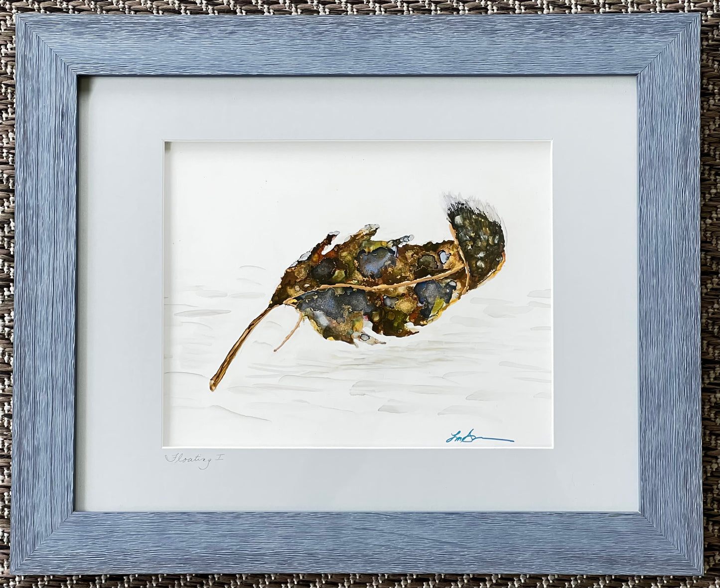 Alcohol Ink - Floating I